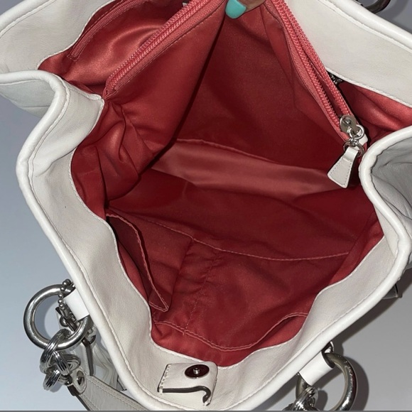 Coach Pushlock North South Camelia Handbag Purse - Picture 6 of 7